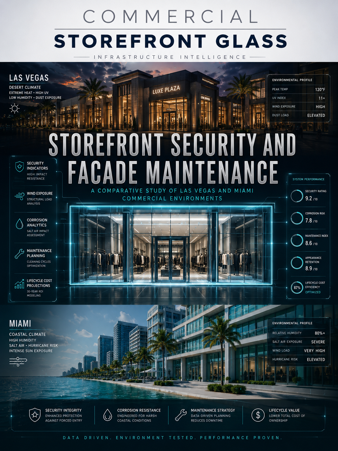 commercial glass replacement las vegas vs miami — storefront security and facade maintenance (5)