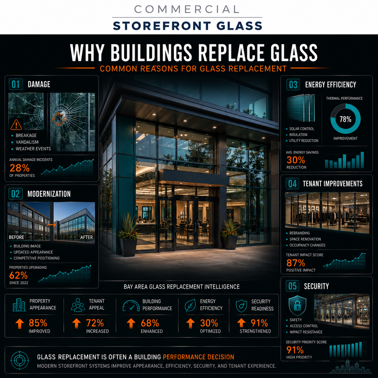 Healdsburg commercial glass in the bay area storefront glazing company repair and install services (10)