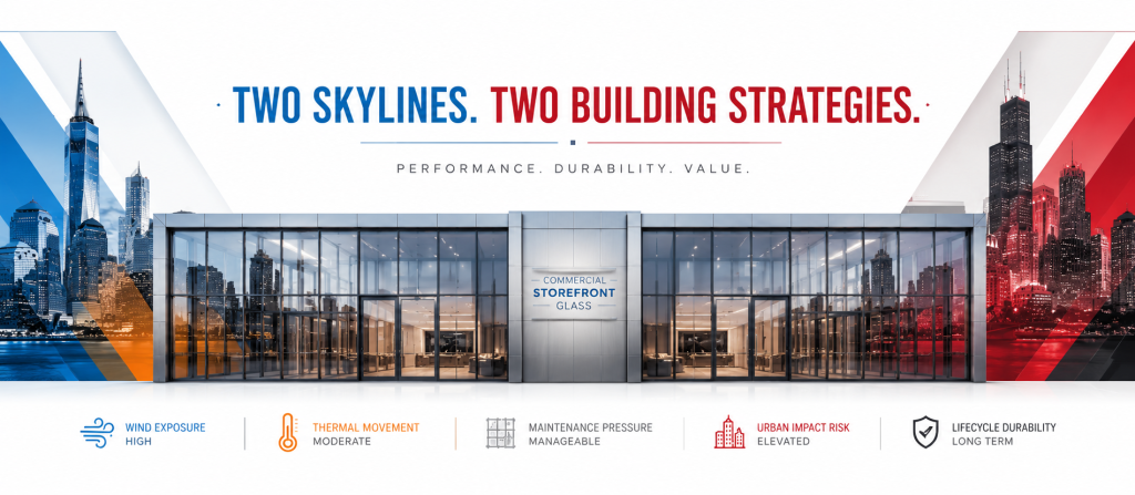 new york city vs chicago — building envelope performance and architectural glazing commercial storefront glass (4)