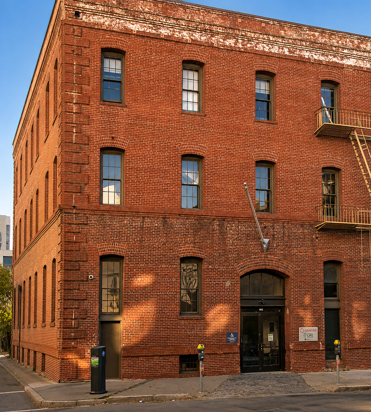 old brick commercial buildings in san francisco bay area