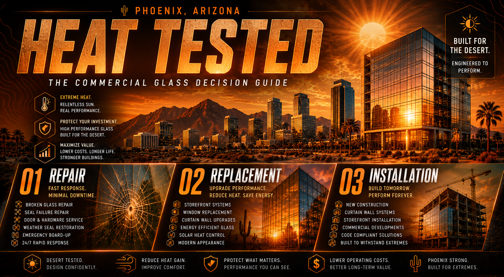 repair vs replacement vs installation commercial storefront glass glazing company (8)
