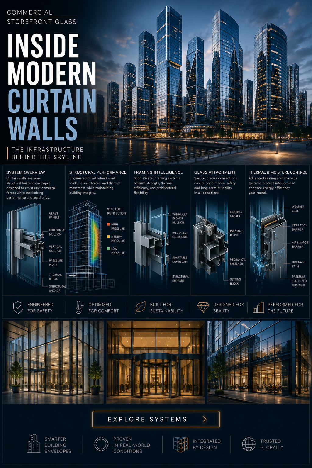 Aluminum Frames vs Steel Frames — Facade Maintenance And Long-Term Costs Commercial Storefront Glass