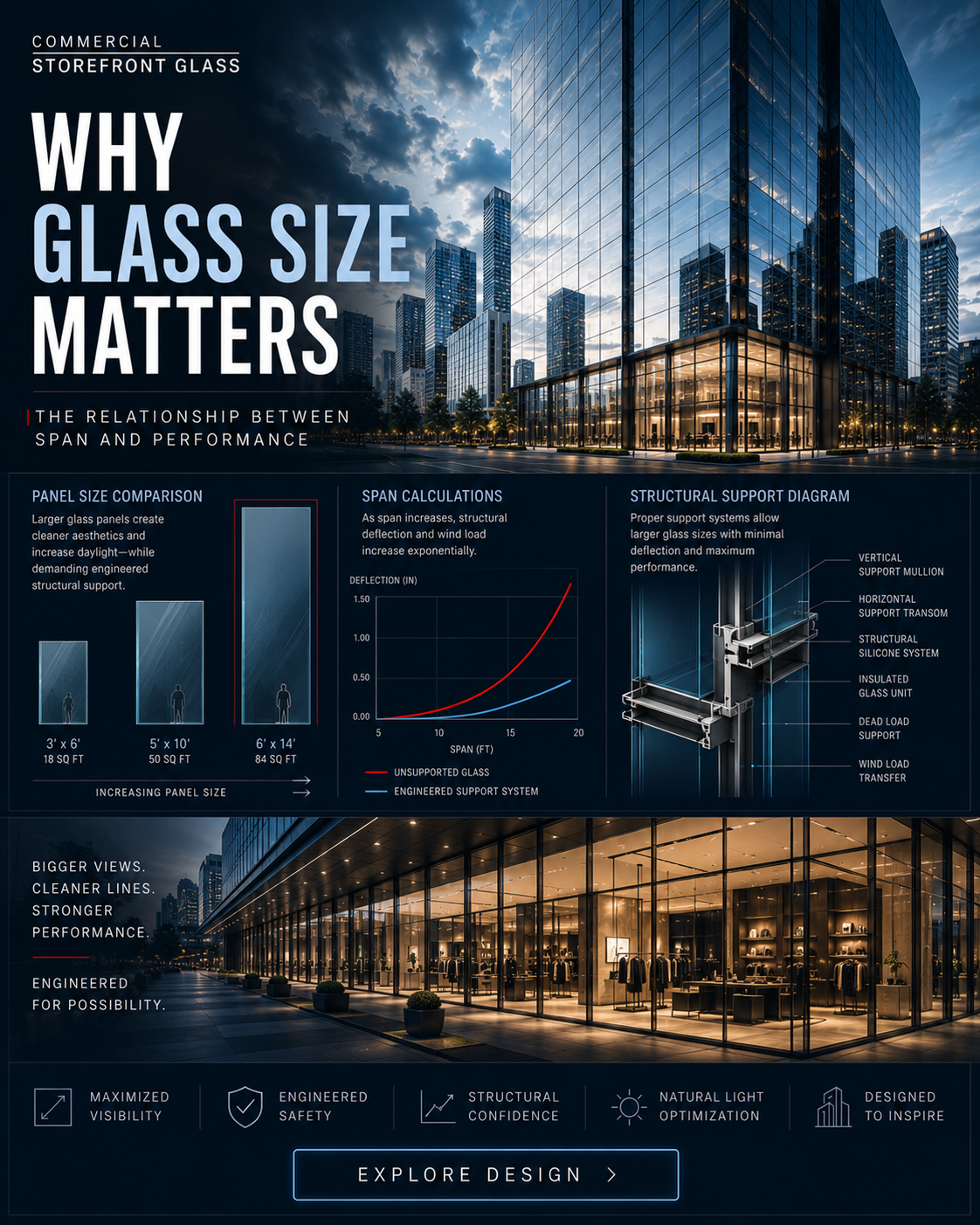 Impact Glass vs Standard Glass — Building Envelope Performance And Weather Protection Commercial Storefront Glass