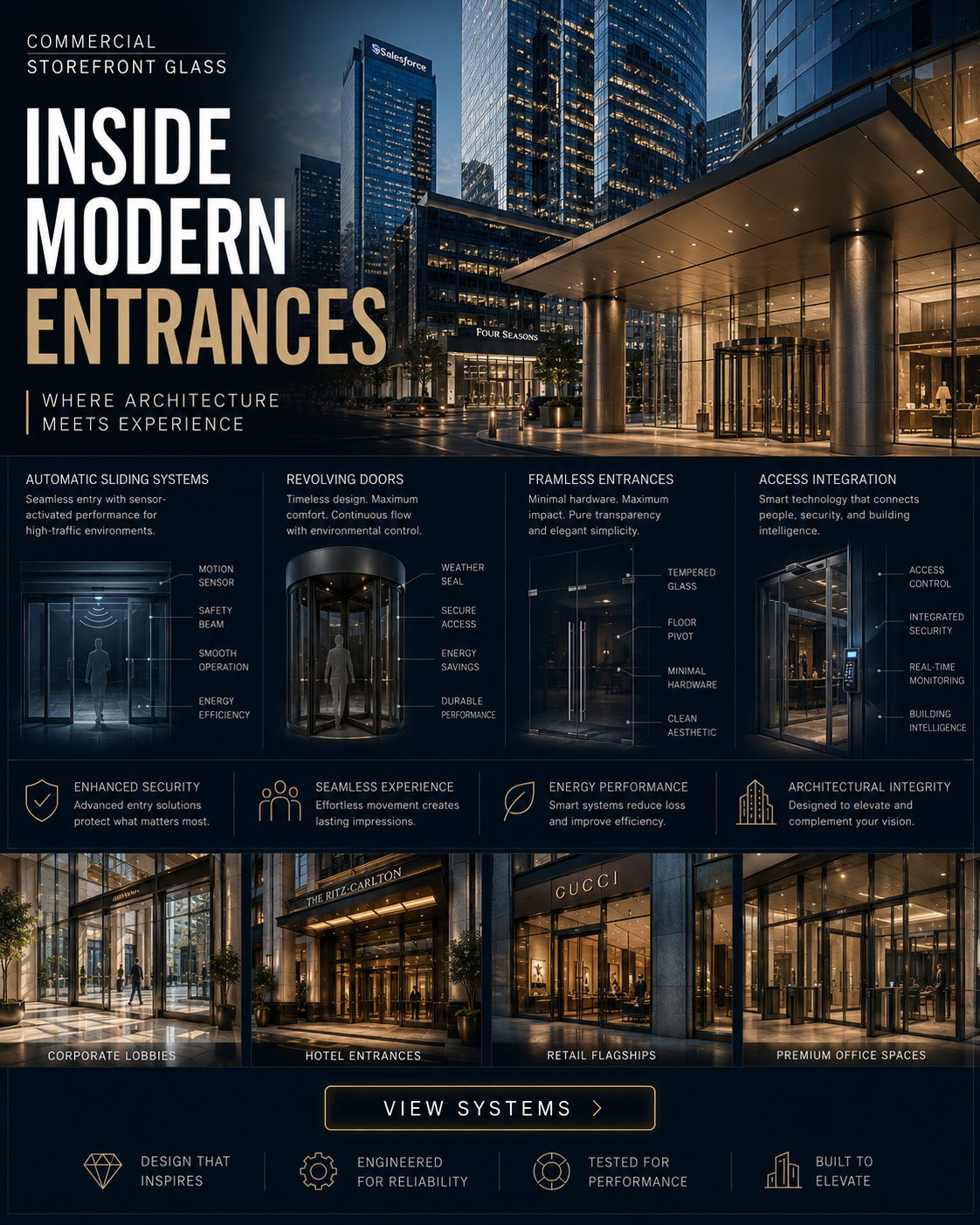 Impact Glass vs Standard Glass — Building Envelope Performance And Weather Protection Commercial Storefront Glass