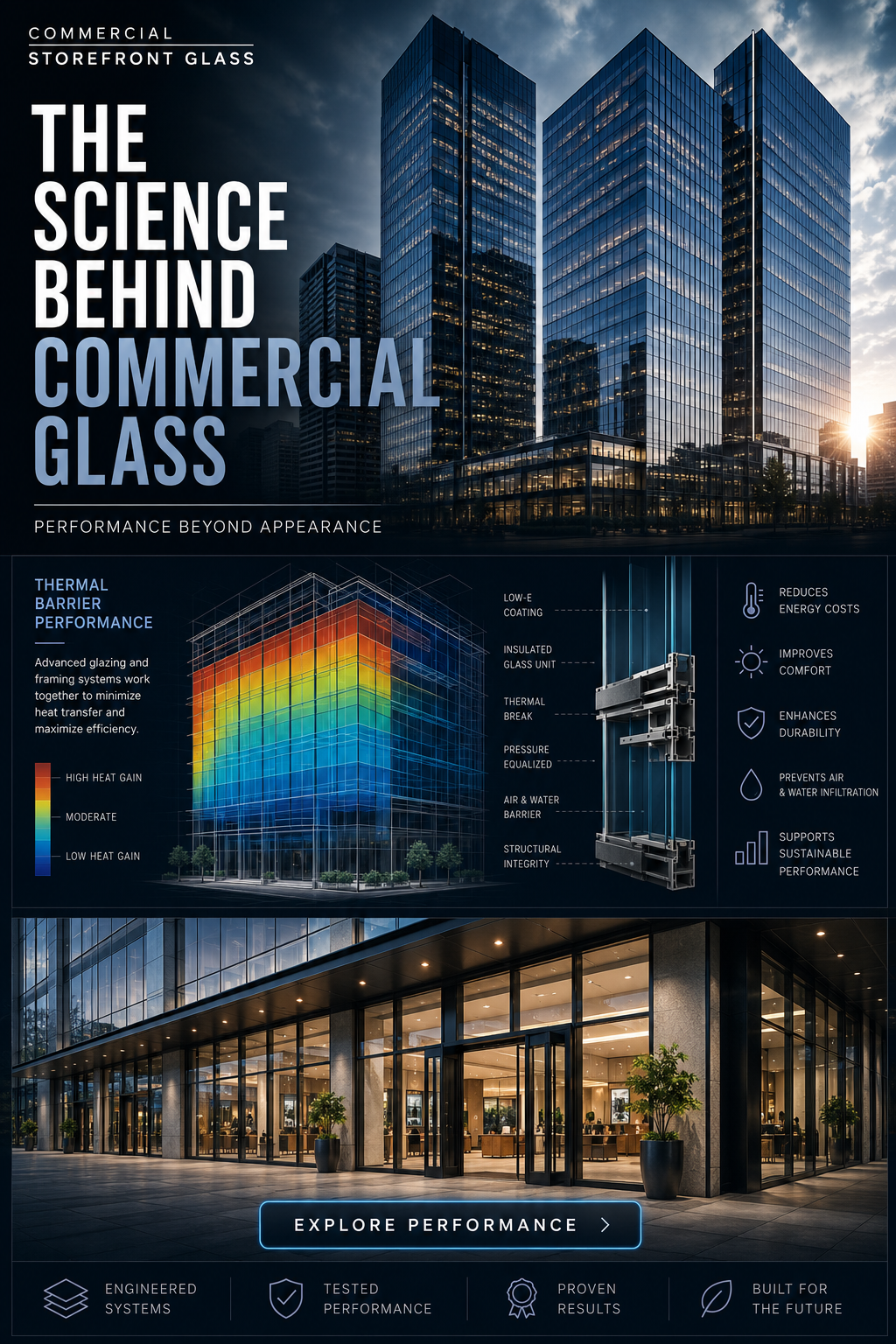 Aluminum Frames vs Steel Frames — Facade Maintenance And Long-Term Costs Commercial Storefront Glass