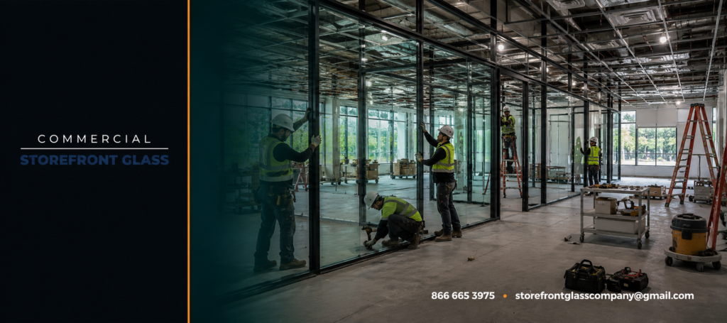 Commercial Storefront Glass Repair Glazing Contractor Tenant Improvement Build Out (13)