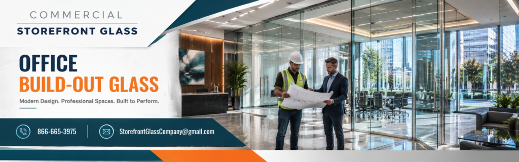 Tenant Improvement Contractors Commercial Build Out Glazing Glass Installation (27)