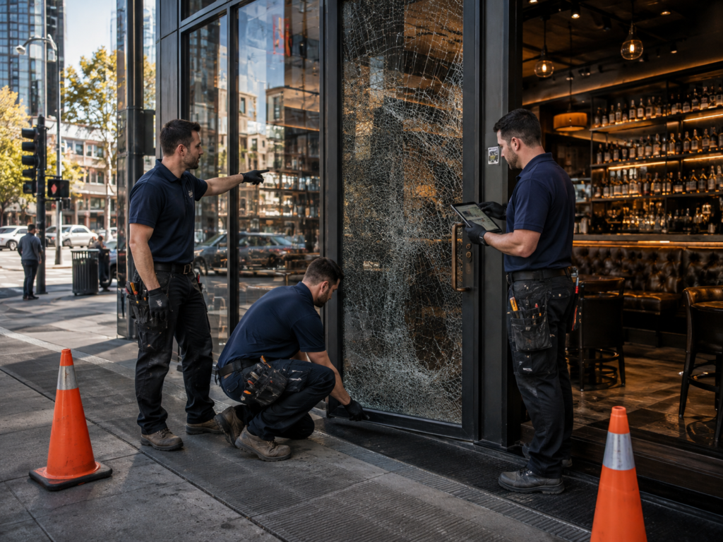 glass storefront repair - When to Repair and When to Replace