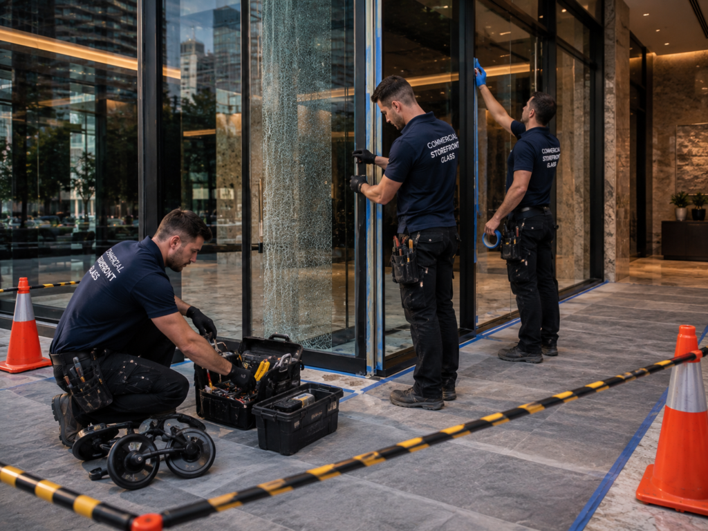 storefront glass replacement cost - Comparing Glass-Only and Full-System Replacement