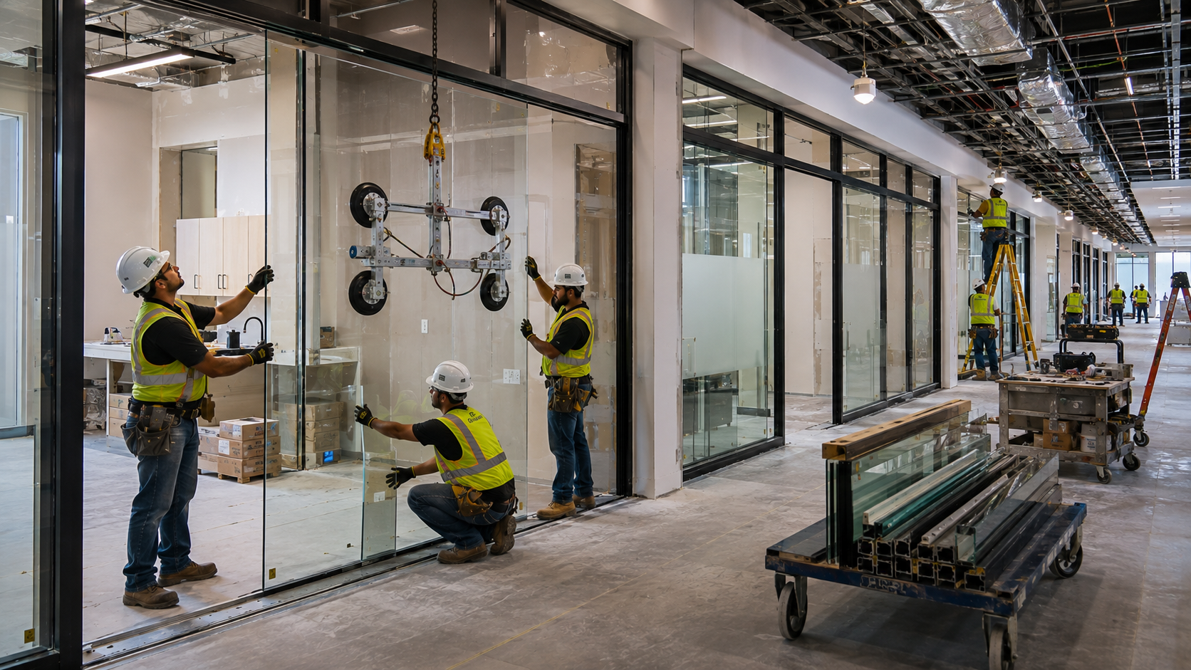 Choosing a tenant improvement contractor for a commercial office build-out