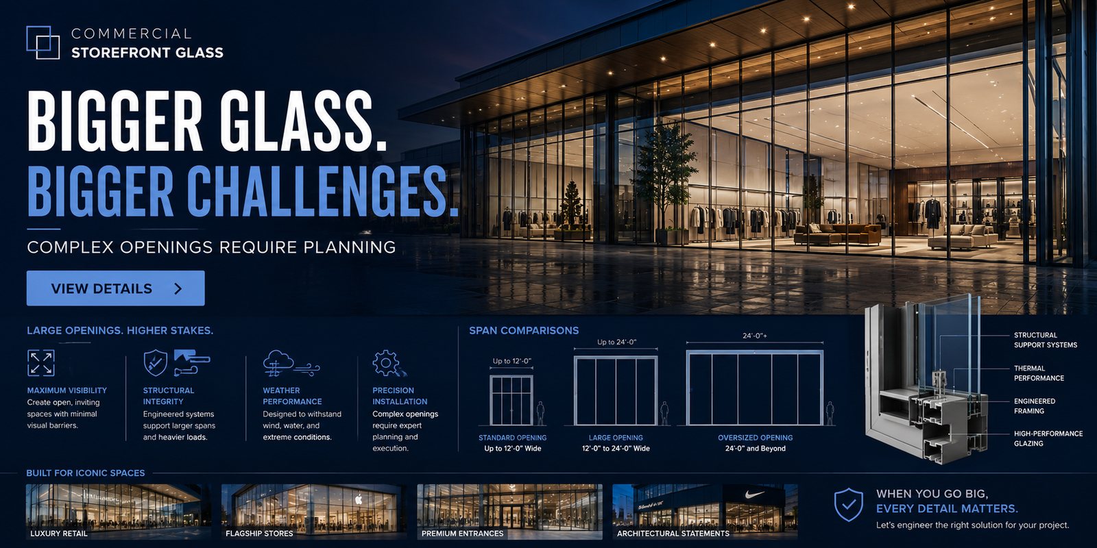 Commercial Storefront Glass
