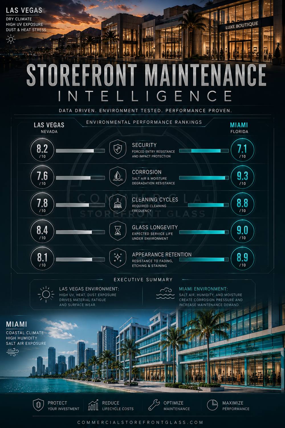 commercial glass replacement las vegas vs miami — storefront security and facade maintenance (4)